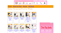 Desktop Screenshot of dubaishoppingfestivaldeals.com